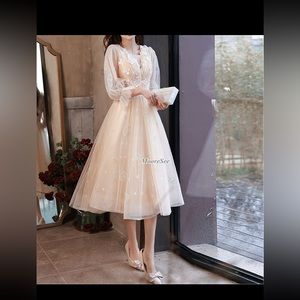 Whimsical tulle prom dress🧚